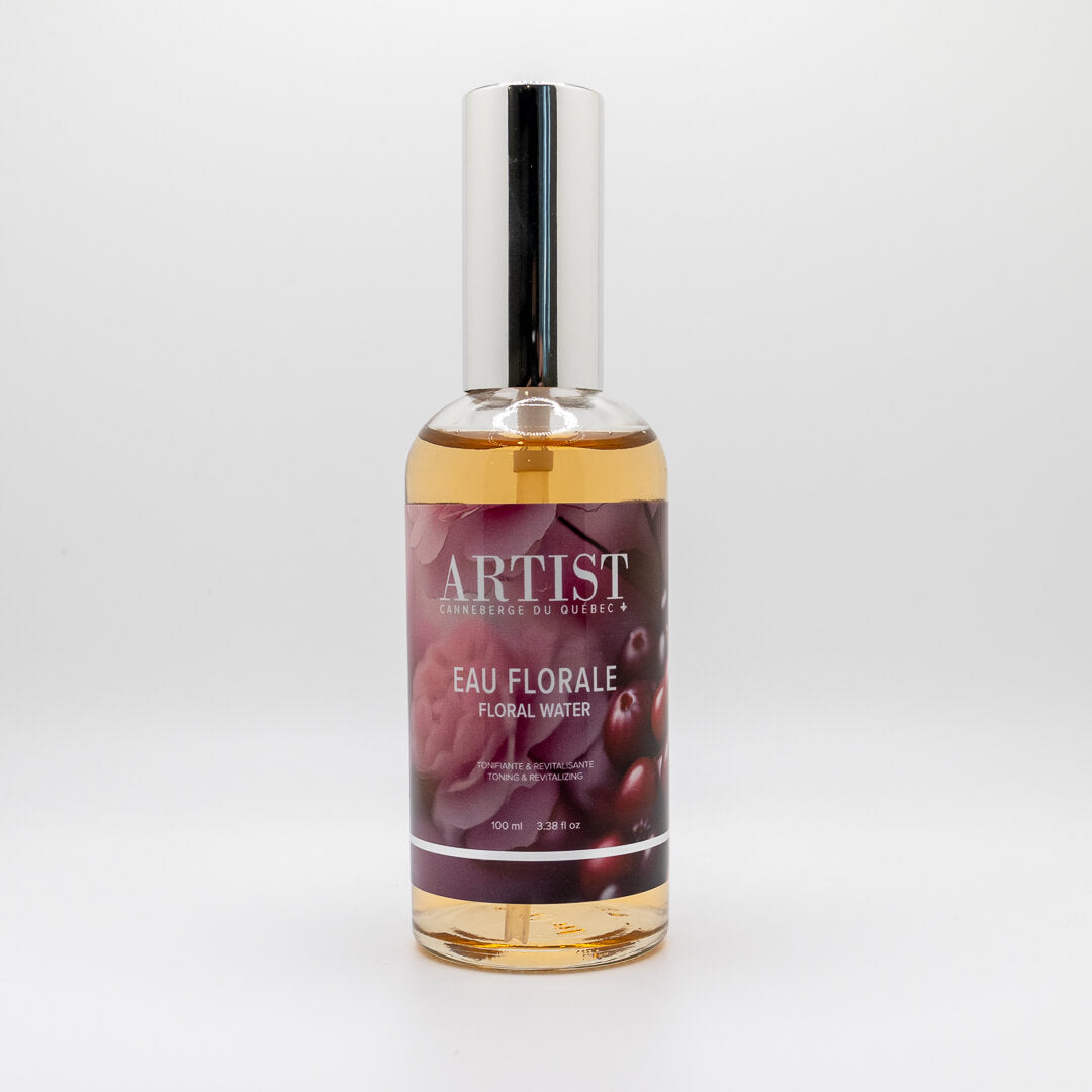 Eau florale à la canneberge du Québec ARTIST