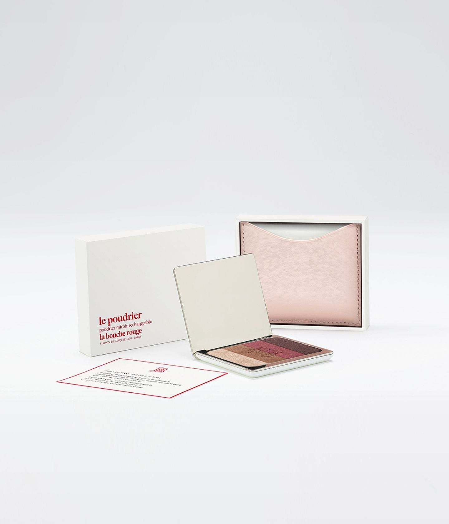 Pink Compact Case - Les Ombres Aral